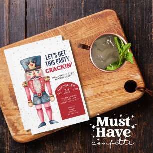 Cartes Pour Fêtes Annuelles Casse-noisettes de Noël, on va faire craquer cette