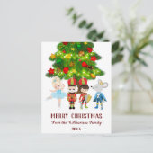 Cartes Pour Fêtes Annuelles Casse-noix, Clara, Soldat et Souris King (Debout devant)