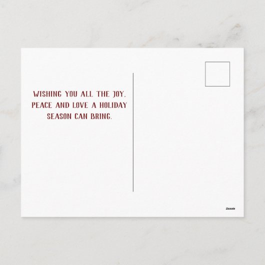 Cartes Pour Fêtes Annuelles Casse-noix, Clara, Soldat et Souris King (Dos)