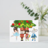 Cartes Pour Fêtes Annuelles Casse-noix, Clara, Soldat, Souris King Ballet (Debout devant)
