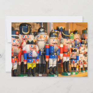 Cartes Pour Fêtes Annuelles Casse-noix en bois