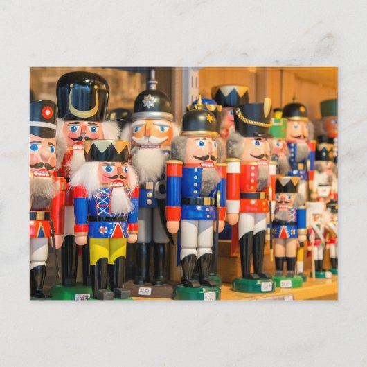 Cartes Pour Fêtes Annuelles Casse-noix en bois (Devant)