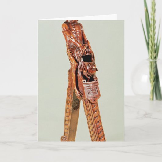 Cartes Pour Fêtes Annuelles Casse-noix sous forme d'homme (Devant)