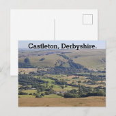 Cartes Pour Fêtes Annuelles Castleton, Derbyshire. (Devant / Derrière)