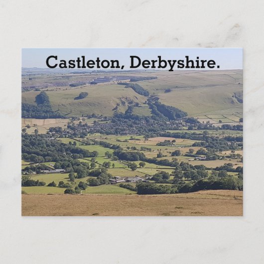 Cartes Pour Fêtes Annuelles Castleton, Derbyshire. (Devant)