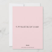 Cartes Pour Fêtes Annuelles Cat Valentine (Dos)