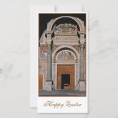 Cartes Pour Fêtes Annuelles Cathédrale Aoste, Italie, Pâques (Devant)