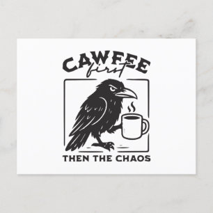 Cartes Pour Fêtes Annuelles Cawfee d'abord puis le chaos