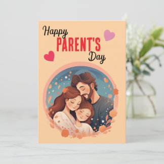 Cartes Pour Fêtes Annuelles "Celebrating You, Mom & Dad"