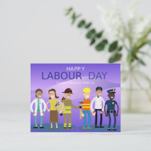 Cartes Pour Fêtes Annuelles Célébration de la fête du Travail