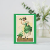 Cartes Pour Fêtes Annuelles Célébration de la Saint-Patrick (Debout devant)