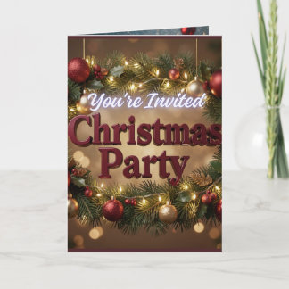 Cartes Pour Fêtes Annuelles Célébration de Noël de vacances