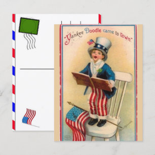 Cartes Pour Fêtes Annuelles Célébration des 250 ans des États-Unis : Amérique