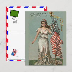 Cartes Pour Fêtes Annuelles Célébration des 250 ans des États-Unis : Amérique