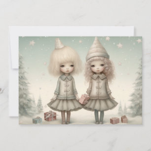 Cartes Pour Fêtes Annuelles Célébrer ensemble, vous souhaitant un joyeux Noël