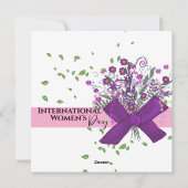 Cartes Pour Fêtes Annuelles Célébrer le Carré des portraits de la Journée des (Dos)