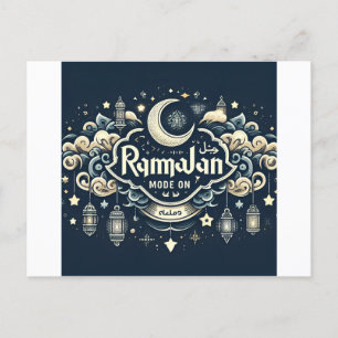Cartes Pour Fêtes Annuelles Célébrer le Ramadan avec le mode RamadanOn