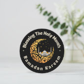 Cartes Pour Fêtes Annuelles Cercle Ramadan Kareem (Debout devant)