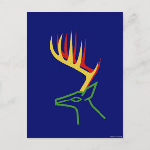 Cartes Pour Fêtes Annuelles Cerf de Noël