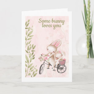 Cartes Pour Fêtes Annuelles Certains Lapins Vous Aiment Lapin Jour Des Valenti