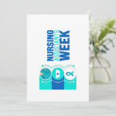Cartes Pour Fêtes Annuelles Certified Nurse's Aide Week Greeting Card (Debout devant)