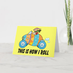 Cartes Pour Fêtes Annuelles C'Est Comme Ça Que Je Roule Le Lapin De Pâques