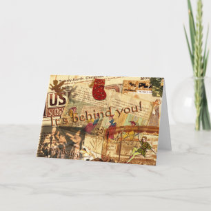 Cartes Pour Fêtes Annuelles C'est Derrière toi !