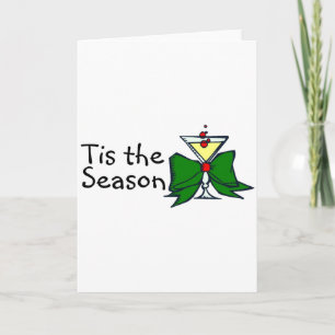 Cartes Pour Fêtes Annuelles C'Est La Boisson De Saison