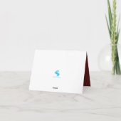 Cartes Pour Fêtes Annuelles C'est la saison (Dos)