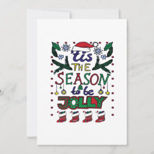 Cartes Pour Fêtes Annuelles C'est la saison de Noël