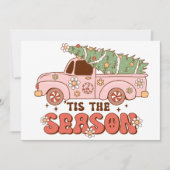 Cartes Pour Fêtes Annuelles C'est la saison de Noël rétro (Devant)