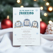 Cartes Pour Fêtes Annuelles C'est la saison Funny Noël Ugly Sweater Party