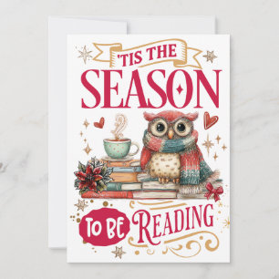 Cartes Pour Fêtes Annuelles C'est la saison pour lire 