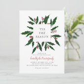 Cartes Pour Fêtes Annuelles C'Est La Saison | Soirée Noël (Debout devant)