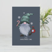 Cartes Pour Fêtes Annuelles C'est l'Elf de Noël (Debout devant)