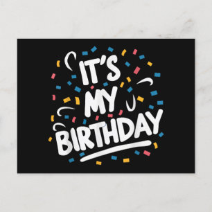 Cartes Pour Fêtes Annuelles C'est mon anniversaire pour les garçons les filles