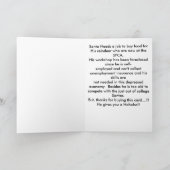 Cartes Pour Fêtes Annuelles C'est Noël (Intérieur)