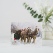 Cartes Pour Fêtes Annuelles C'est Noël (Debout devant)