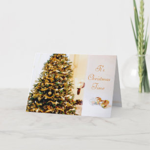 Cartes Pour Fêtes Annuelles C'est Noël Time Card