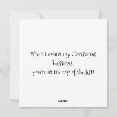 Cartes Pour Fêtes Annuelles C'est Noël Time Card, Holiday Card, Christmas (Dos)