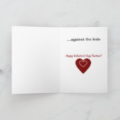 Cartes Pour Fêtes Annuelles C'est toi et moi (Intérieur)