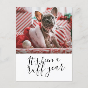 Cartes Pour Fêtes Annuelles C'est un chien de l'année rude, Noël personnalisé