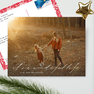 Cartes Pour Fêtes Annuelles C'est un merveilleux Noël