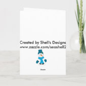 Cartes Pour Fêtes Annuelles C'est une saison magique (Dos)