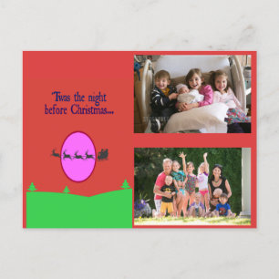 Cartes Pour Fêtes Annuelles C'était la nuit avant Noël