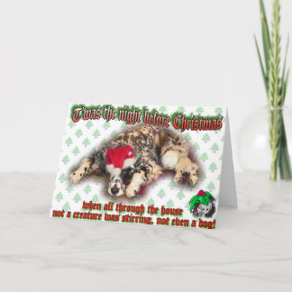 Cartes Pour Fêtes Annuelles C'était la nuit avant Noël