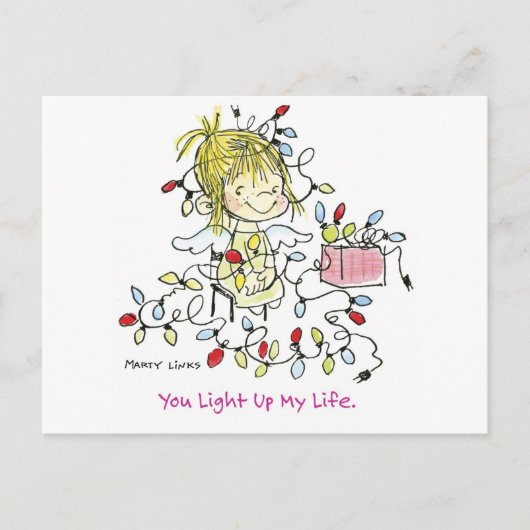 Cartes Pour Fêtes Annuelles CH-001 Christmas Light Life (Devant)