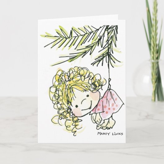 Cartes Pour Fêtes Annuelles CH-006 Ornement de Noël (Devant)