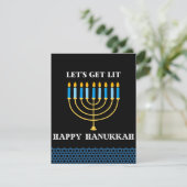 Cartes Pour Fêtes Annuelles Chag Hanouka Sameach (Debout devant)