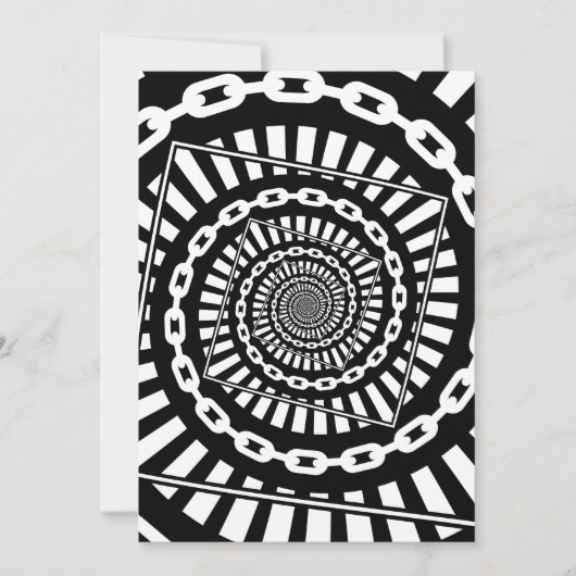 Cartes Pour Fêtes Annuelles Chaînes de golf sur disque (Devant)